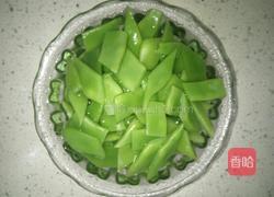 耗油扁豆的做法图解1