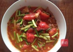  西红柿炒蒜苔的做法图解4