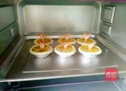 Illustration of how to make shrimp egg tarts 10