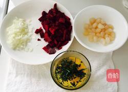  甜菜炒饭/留住春天的颜色的做法图解1