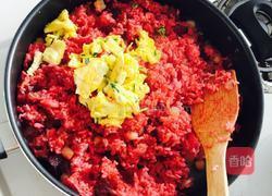  甜菜炒饭/留住春天的颜色的做法图解7