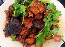 香菇炆鸡的做法图解9