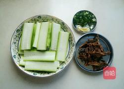 盐菜丝瓜汤的做法图解2