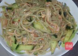 凉拌蔬菜面的做法图解6
