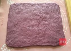 紫薯果干面包的做法图解3