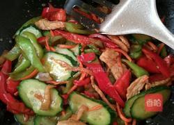 双椒肉片的做法图解5