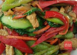 双椒肉片的做法图解6