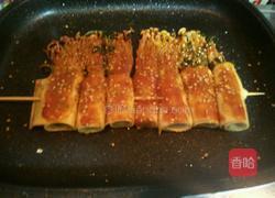 干豆腐卷金针菇的做法图解9