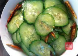 青炒黄瓜片的做法图解5