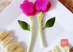 紫甘蓝汁泡白萝卜的做法图解6