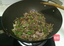 干笋炒腊肉的做法图解4