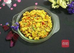 五彩炒鸡蛋的做法图解6