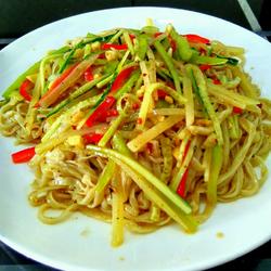三丝凉面