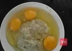 豆渣涨蛋的做法图解2