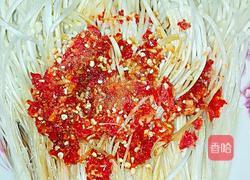 红美人蒸金针菇的做法图解3
