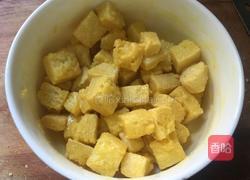 香烤吐司拌杂蔬的做法图解4