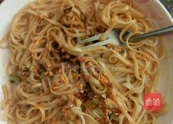 简易蒜子拌面的做法图解6