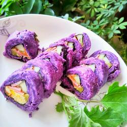 紫薯寿司的做法[图]