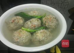 清炖香椿狮子头的做法图解8