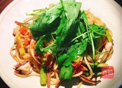 鱿鱼意大利面的做法图解11