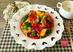 缤纷彩椒鸡肉片的做法图解9