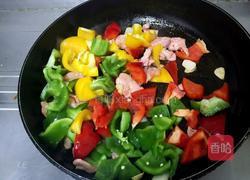 缤纷彩椒鸡肉片的做法图解6