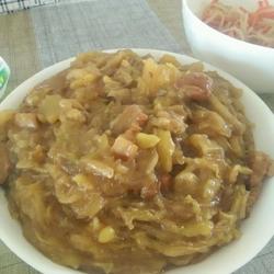 猪肉烩酸菜的做法[图]