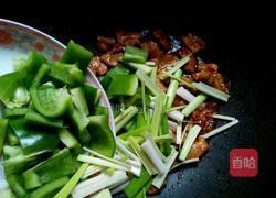 甜酱爆炒肉的做法图解8