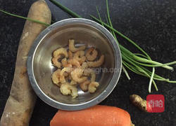 虾仁山药羹的做法图解1