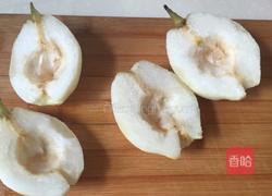 肉桂奶油酒梨的做法图解3