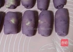 紫薯红豆山药酥😉的做法图解2