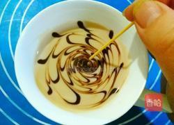 巧克力芒果拉花酸奶杯的做法图解18