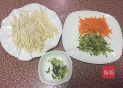 凉拌金针菇的做法图解2