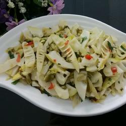 春笋炒酸菜的做法[图]