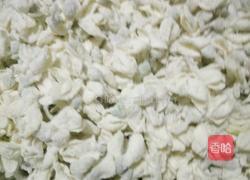 洋槐花拌面菜的做法图解2