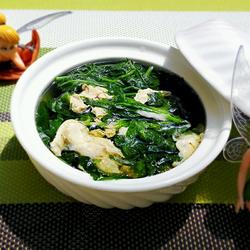 菊叶蛋汤的做法[图]