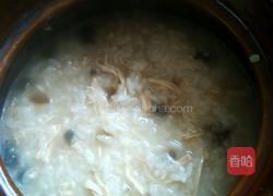 皮蛋鸡肉粥的做法图解9