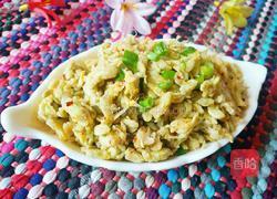 蒸槐花的做法图解9