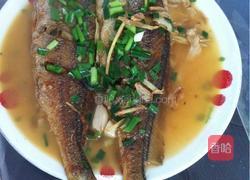 红酒烧煎大黄鱼的做法图解11
