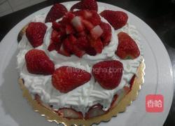 草莓蛋糕的做法图解11