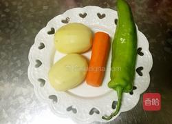 三丝炒牛肉的做法图解1