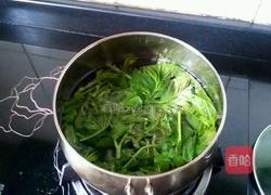 香椿煎蛋的做法图解2