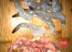 瘦肉鲜虾炒青芦笋的做法图解3