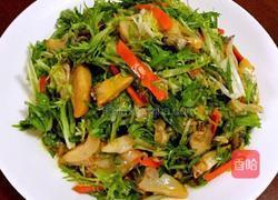 蒜泥假鲍鱼凉拌苦菊的做法图解6