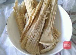 黄瓜炒腐竹的做法图解1