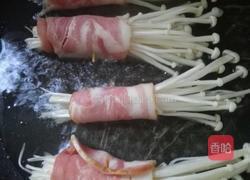 培根金針菇卷的做法图解6