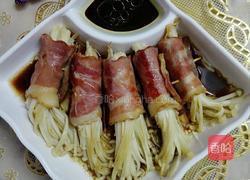 培根金針菇卷的做法图解7