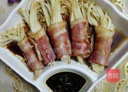 培根金針菇卷的做法图解8