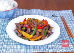 三彩牛柳的做法图解5