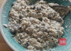 香煎豆腐香椿饼的做法图解4